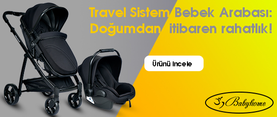 Baby Home Bh-965 Challenger Black Travel Sistem Bebek Arabası